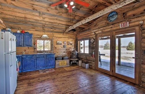 Nekoosa Cabin | Private Island Escape < 6 Mi to Sand Valley Golf