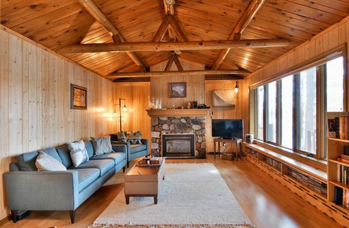 Solon Springs House | Private Lakefront Retreat on Middle Eau Claire - Snowmobile friendly and Sauna