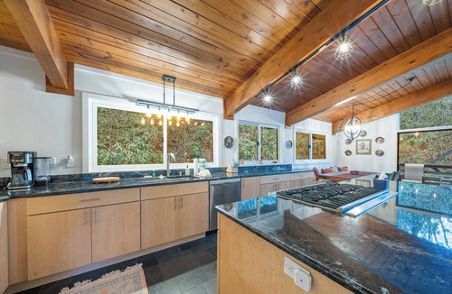 Lenoir House | Private Modern Getaway w/Fireplace, Porch & Deck near Blowing Rock