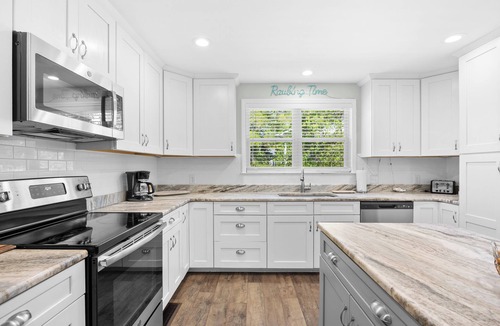 North Litchfield Beach House | Private Pool Beach House, Easy Walk to Beach, 2 Screened Porches, Dog Friendly