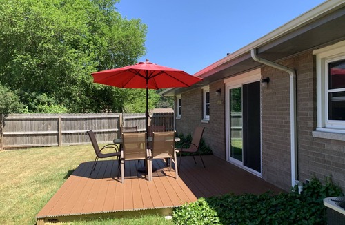 Benton Harbor House | Private Single Story Minutes to Beaches, Biking/Running Trails & Downtown St Joe