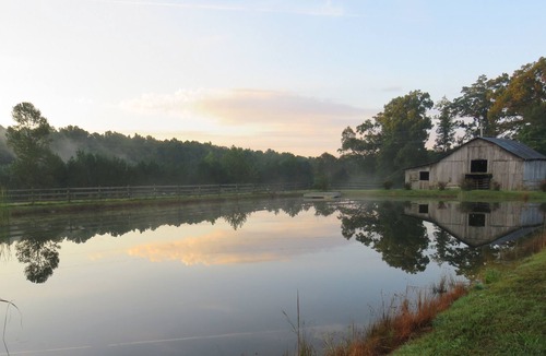 East Bernstadt Cabin | Quaint, Cozy, Comfortable Cabin W/ HotTub, Big Backyard, Pond, Pet Friendly