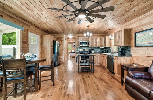 Cosby Cabin | Quiet and private on 1.77 acres.