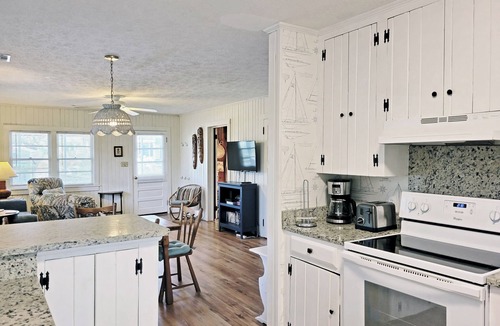 Litchfield by the Sea House | Raised Beach House, Easy Walk to Beach, Screened Porches, Hammock, Dog Friendly