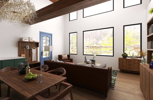 Pickens Cottage | Reconnect with nature and family in this one-of-a-kind stay at the Tableview.