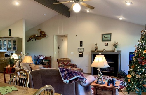 Wilburn House | Red River Retreat the perfect location to unwind and recharge.