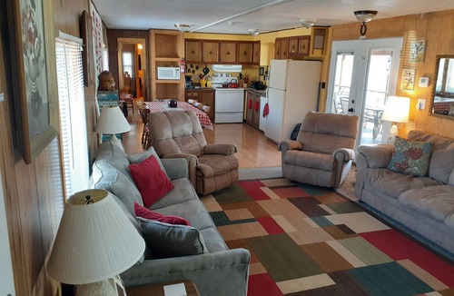 Stewart House | Relax at Water's Edge Cabin on Kentucky Lake w/Private Dock.