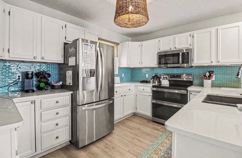 Manistee Condo | Renovated Condo at Lake Michigan