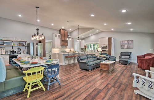 Big Creek House | Renovated Lakeside Home w/Private Boat Dock!