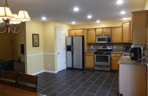 Lawrenceburg House | Restful Bourbon Trail Lodge with Pool and Hot Tub