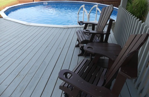 Lawrenceburg House | Restful Bourbon Trail Lodge with Pool and Hot Tub