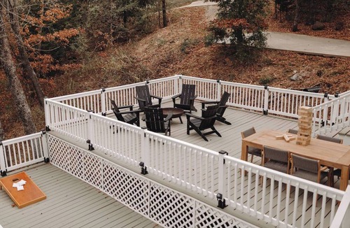 Park Hill House | Retreat on Lake Tenkiller: Spacious Home, Lake Views, Expansive Deck & Fire Pit