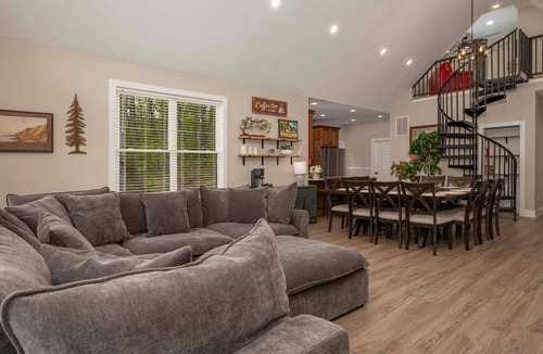 Lake Laura Ski Chalet | Ridge & Water | Pool table, hot tub, fire pit!