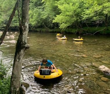 Cullowhee Ski Chalet | Rivers Edge Near WCU Fire Pit Hot Tub Game Room