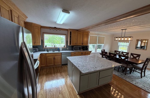 Fries House | RIVERSIDE RETREAT - an outdoor enthusiasts and bikers DREAM Location!