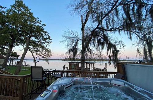 Trinity House | Romantic Lakefront Retreat: Hot Tub, Private Deck, Screened Porch, Dock & Kayaks