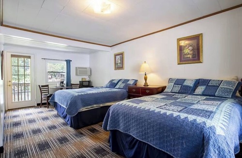 Cherokee Hotel | Room w/BBQ Access & Riverfront Ambiance – Ideal for Relaxing Mountain Retreats