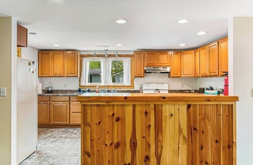 Mather House | Rural retreat near Necedah National Wildlife Refuge with deck, firepit, & grill