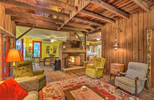 Burlington House | Rustic Cabin in the Woods: 2-Acre Fishing Pond!