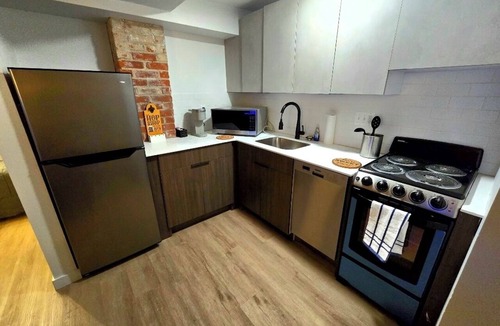 Brush Park Apartment | Rustic Detroit Retreat- Walking distance From Arenas and Stadiums!