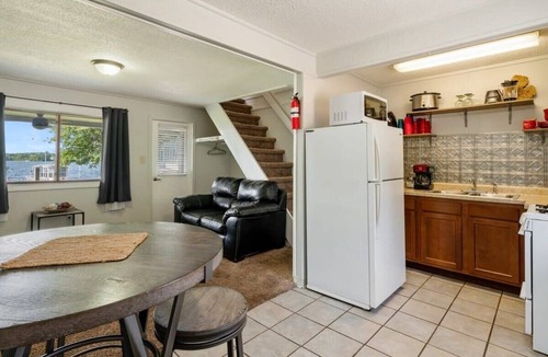 Mayfield Apartment | Rustic lakeside condo on Fife Lake with fully equipped kitchen and balcony