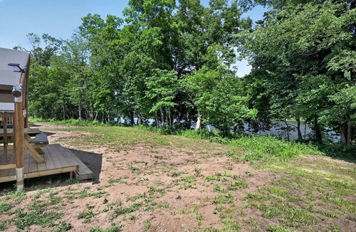 New River RV Rental | Safari Tent Glamping with Riverside Relaxation Space in Blacksburg, Virginia