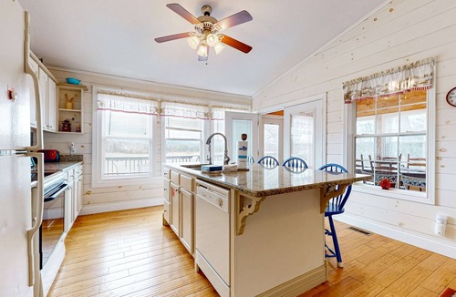 Dandridge House | Serene Lakefront Home, Dock, Game room, Fire Pit