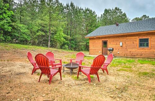 Golden House | Setting Sun’ Eagletown Gem: Real-Log Cabin!