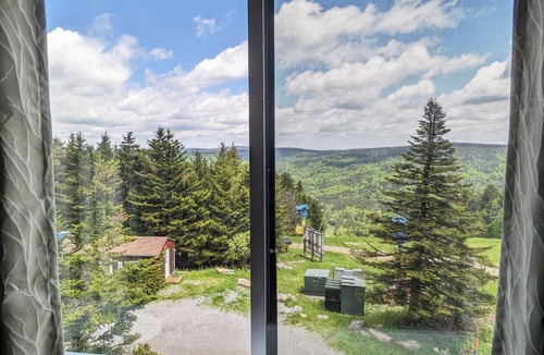 Edray Condo | Ski In/Out 1BR Slopeside Condo at Top of the World, 1 Q bed + 1 Q Sleeper Sofa