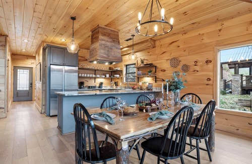 Gatlinburg Cabin | Sleeps 23 | 2 Cabins w/Indoor Pools + Hot Tubs + Saunas | Theater + Game Rooms