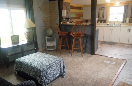 Snover House | Small Town Escape In The Thumb. One Bedroom, One Bath with a Laundry Room.