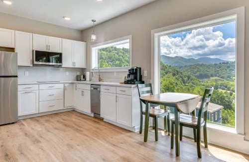 Waynesville Apartment | Smoky Mtn Getaway: Modern 2BR/2BA w/Stunning Views