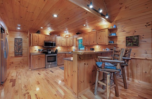 Morganton Cabin | Soaring Hawk Lodge - Morganton, GA
