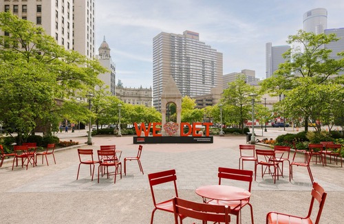 Downtown Detroit Apartment | Sonder Gabriel Richard | Two-Bedroom Apartment