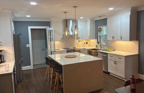 East Forest House | Spacious 3-bedroom house in charming Charlotte with bonus/game room