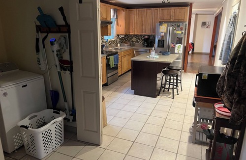 Oxford House | Spacious 4-BR, 3 BA house in charming Oxford. Less than 3 miles to square & OM.