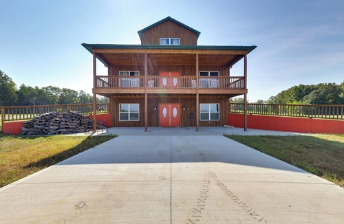 Grubville Cottage | Spacious Franklin County Retreat on 80 Acres!
