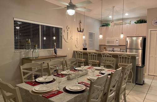 Jose's Hideaway House | Spacious island getaway with a big pool just steps from the beach!