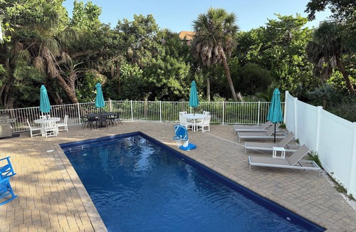 Jose's Hideaway House | Spacious island getaway with a big pool just steps from the beach!