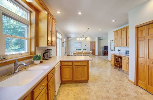 Grand Junction House | Spacious Lakefront Retreat on All-Sports Lake w/Private Dock