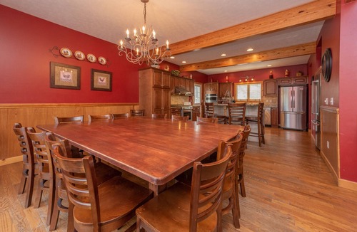 Thayerville House | Spacious Mountain Escape w/Hot Tub and Fireplace