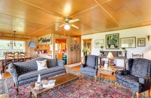 Green Pond House | Spacious Riverfront Cottage w/Dock in Green Pond!
