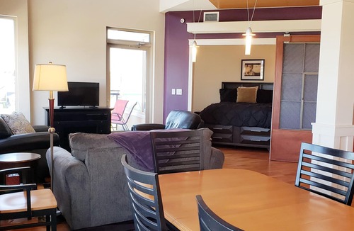 Ludington Condo | SPACIOUS TWO STORY CONDO -STUNNING LAKE VIEWS - INDOOR POOL - PLENTY OF ROOM!