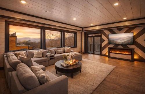 Chalet Village House | SPECIAL Luxury Manor Hot Tub Pool Ober Views