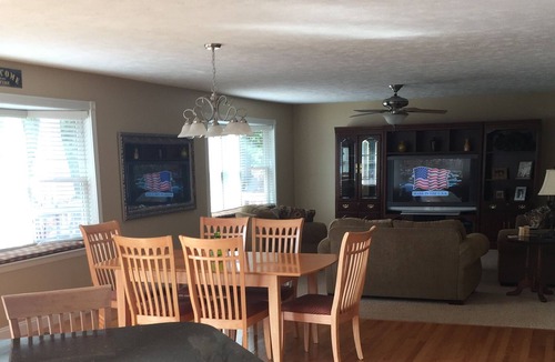 Canadian Lakes House | Spectacular setting with fantastic views of MainCanadian Lake.