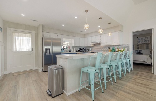 North Myrtle Beach House | Spring Tide: Oceanfront with Pool & Pet Friendly!