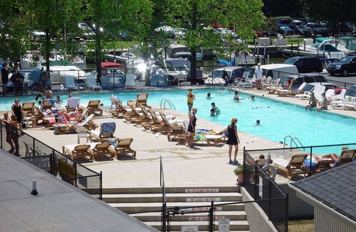 Holland Condo | Staterooms 2N, Waterside View, heated pool, near Holland State Park Beach