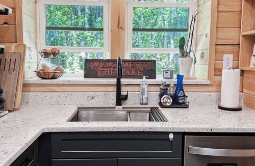 Lakeside Woods House | Steel Magnolia - Lake Anna's Only Container Vacation Rental Home
