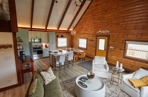 Davis Ski Chalet | Step Inside the Yellow Door – Your Mountain Chalet Escape Awaits