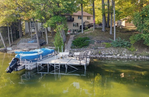 Suring House | Stunning lakefront retreat with spacious home and endless outdoor fun!